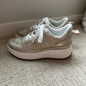 Universal Thread Gold Sneakers